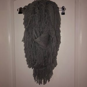 BEAUTIFUL GREY SCARF (infiniti)